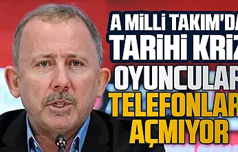 A Milli Takım'da Sergen Yalçın krizi: Futbolcular telefonlarını açmıyor