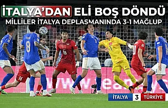 A Milli Takım İtalya Deplasmanından Eli Boş Döndü