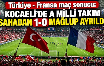 A Milliler sahadan 1-0 mağlup ayrıldı