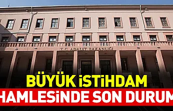 Adalet Bakanlığı 15 Bin Personel Alımı Sonuçlarında Gözler Resmi Açıklamada