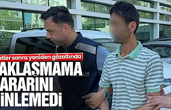 Samsun'da uzaklaştırma kararı olan koca serbest kalıp yeniden eve gidince tutuklandı