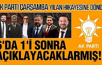 AK Parti Çarşamba İlçe Başkanlığı ataması yine ertelendi