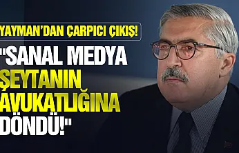 AK Parti'li Yayman'dan dikkat çeken açıklamalar!