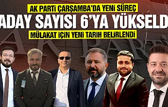 AK Parti'nin Çarşamba İlçe Başkanı kim olacak?