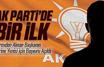 AK Parti Terme, ilçe başkanını arıyor