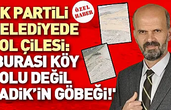 AK Partili Belediyede Yol Çilesi: 'Burası Köy Yolu Değil Ladik'in Göbeği!'