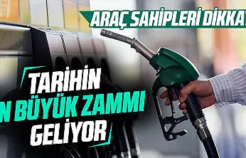 Akaryakıtta bu gece tarihin en büyük zammı geliyor