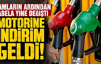 Akaryakıtta zam yağmuruna indirim molası: Motorinin litre fiyatı düştü