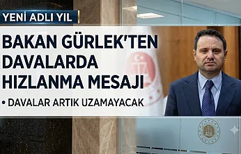 Akın Gürlek, 'En Öncelikli Konumuz Yargının Hızlandırılması'