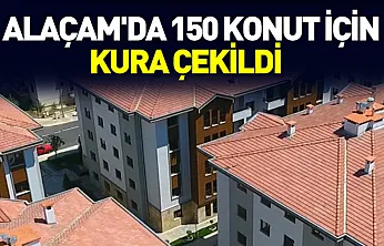 Alaçam'da 150 Konut İçin Kura Çekildi