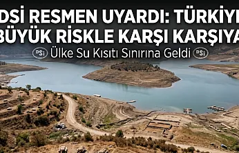 Alarm Çanları Çalıyor Türkiye 'Su Kısıtı' Tehdidi Altında