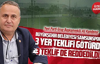 Ali Kandemir 'Samsunpor şehirden uzaklaşmak istemiyor'