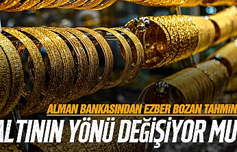 Alman bankasından yeni altın tahmini