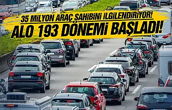 Alo 193 bugün devreye girdi