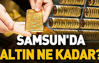 Altın bu gün ne kadar? Altında düşüş Samsun'da da sürüyor
