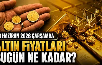 Altın fiyatlarında son durum! Gram ve çeyrek altın ne kadar oldu? (3 Haziran 2026)