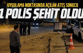 Ankara'da acı haber: Uygulama noktasında 1 polis şehit oldu