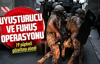 Ankara'da uyuşturucu ve fuhuş operasyonu