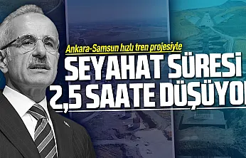 Ankara-Samsun Hızlı Tren Hattı projesinde Merzifon-Havza ihalesi tamamlandı