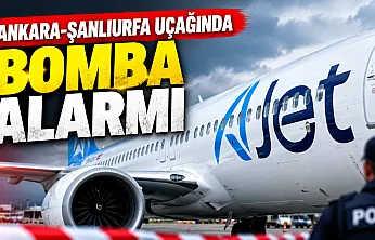 Ankara-Şanlıurfa uçağında bomba alarmı