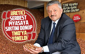 Arslan Soydan, 'Fındık üreticisinin tercihi TMO oldu'