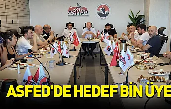 ASFED Samsun İl Temsilcisi Aydın Kaya: 'Hedefimiz bir yıl içinde 1000 üyeye ulaşmak'