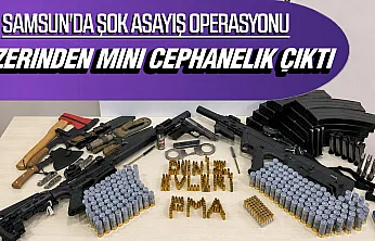Atakum'da Cephanelik Gibi Baskın: Çok Sayıda Silah ve Mühimmat Ele Geçirildi