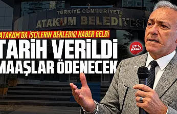 Atakum'da maaş krizi çözüldü