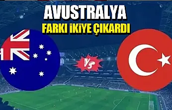 Avustralya ikinci golü de buldu: skor 2-0