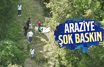 Bafra'da 138 kilo esrar ele geçirildi