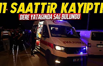 Bafra'da kaybolan 90 yaşındaki kadın 11 saat sonra sağ bulundu