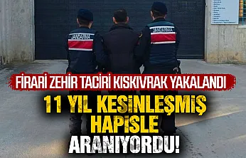 Bafra'da zehir tacirine darbe: 11 yıl hapisle aranan şahıs yakalandı