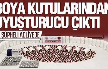 Bagajdaki Boya Kutularından Uyuşturucu Çıktı: 1 Şüpheli Adliyede