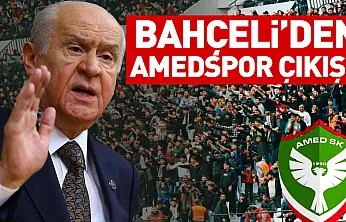 Bahçeli'den Amedspor tartışmasına yeni açıklama