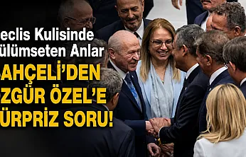Bahçeli ile Özel Arasında Dikkat Çeken Diyalog
