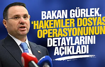 Bakan Gürlek'den operasyon detayı