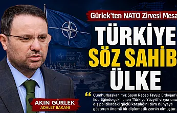 Bakan Gürlek: NATO Zirvesi, Türkiye Yüzyılı vizyonunun dünyaya yansıması oldu