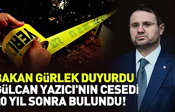 Bakan Gürlek'ten Gülcan Yazıcı cinayeti açıklaması