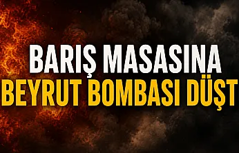 Barış Masası Kurulurken İsrail'den Beyrut'a Bomba
