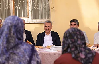 Başkan İhsan Kurnaz Kıran Mahallesinde Vatandaşla Buluştu