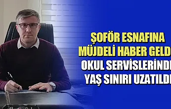 Başkan Musa Bala'dan servisçi esnafına müjde