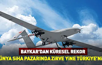 Baykar'dan Küresel Rekor: Dünya SİHA Pazarında Zirve Yine Türkiye'nin