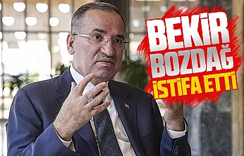Bekir Bozdağ TBMM Başkanvekilliği görevinden istifa etti