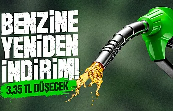 Benzine 3,35 lira indirim geliyor