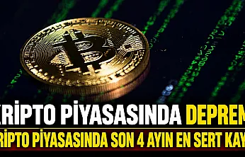Bitcoin'de sert çöküş! Saatler içinde milyarlar silindi