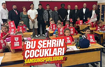 Bu şehrin çocukları, Samsunspor sevgisiyle büyüyor