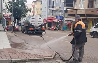 Canik sokakları ve caddeleri daha temiz bir görünüme kavuşuyor !
