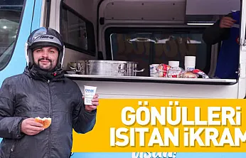 Canik'te gönülleri ısıtan ikram