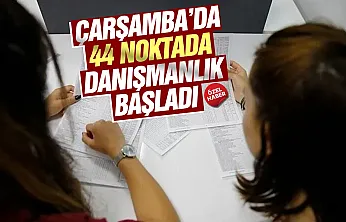 Çarşamba'da LGS tercih danışmanlığı hizmeti başladı