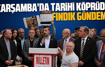 Bir avuç fındıkla üreticinin sesi oldular